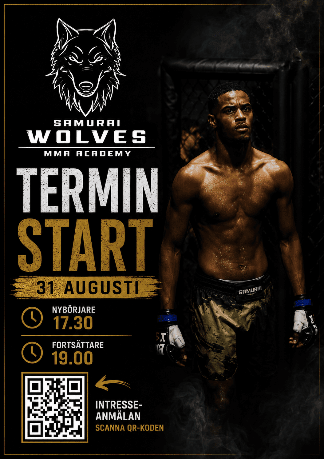 Terminstart 31 Augusti!